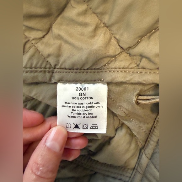 Women’s Filson bomber style quilted cotton jacket XL - Picture 6 of 10